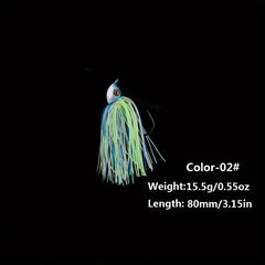 Weedless Jig Rubber Jig 13g 15.5g Jigging Lure Sea Bass