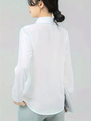 Women's Long Sleeve Button Down Golf Shirt