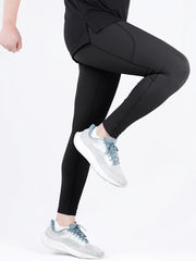 Men's Compression Sports Leggings High Waist Quick Dry Pants