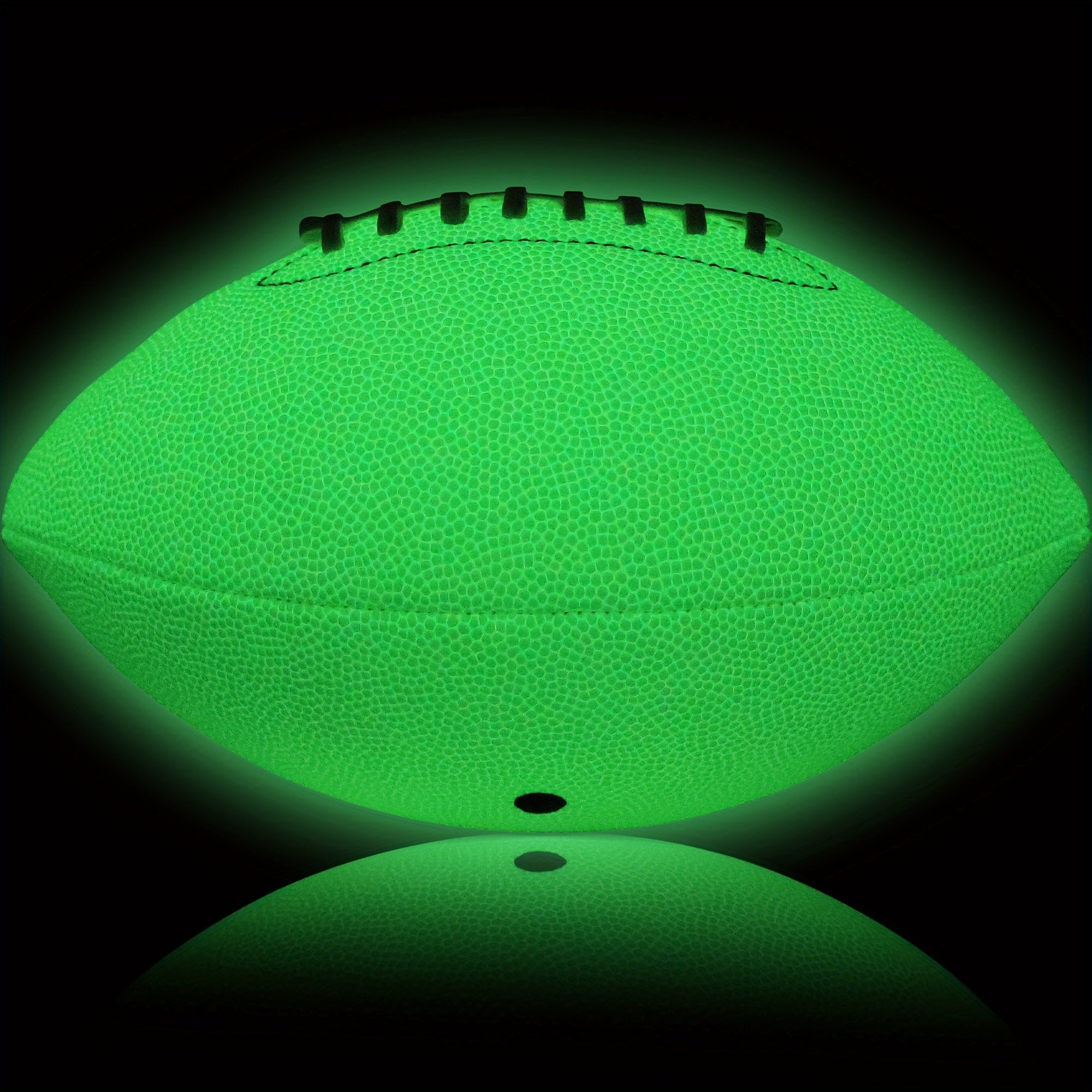 Luminous PU Rugby for Outdoor Sports Training Yellow