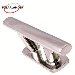 Polarlander 12inch Stainless Steel Mooring Cleat for Marine Boat Yacht Bollard