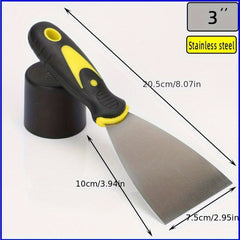 4pcs Gray Cleaning Shovel Plastering Set Repair Tool 5.08-12.7cm