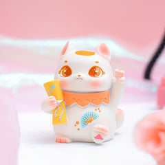 1 Pc Random Lucky Cat Anime Figure Toy Gift For Mom Desktop Decor
