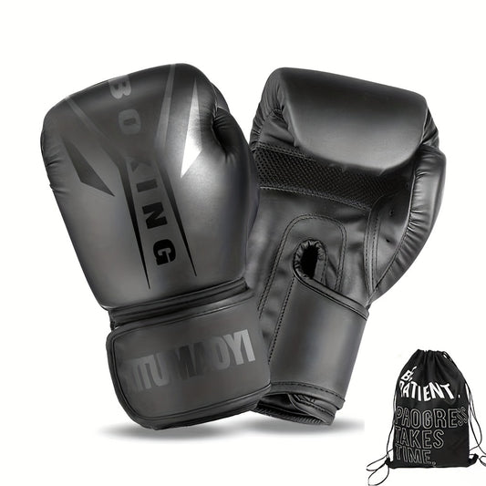Unisex Boxing Training Gloves Kickboxing Sparring Punching