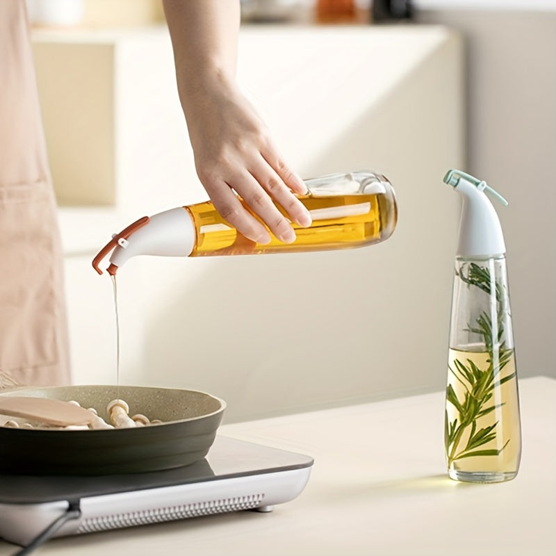250ml Glass Pot with Silicone Seal Leak Proof Seasoning Bottle