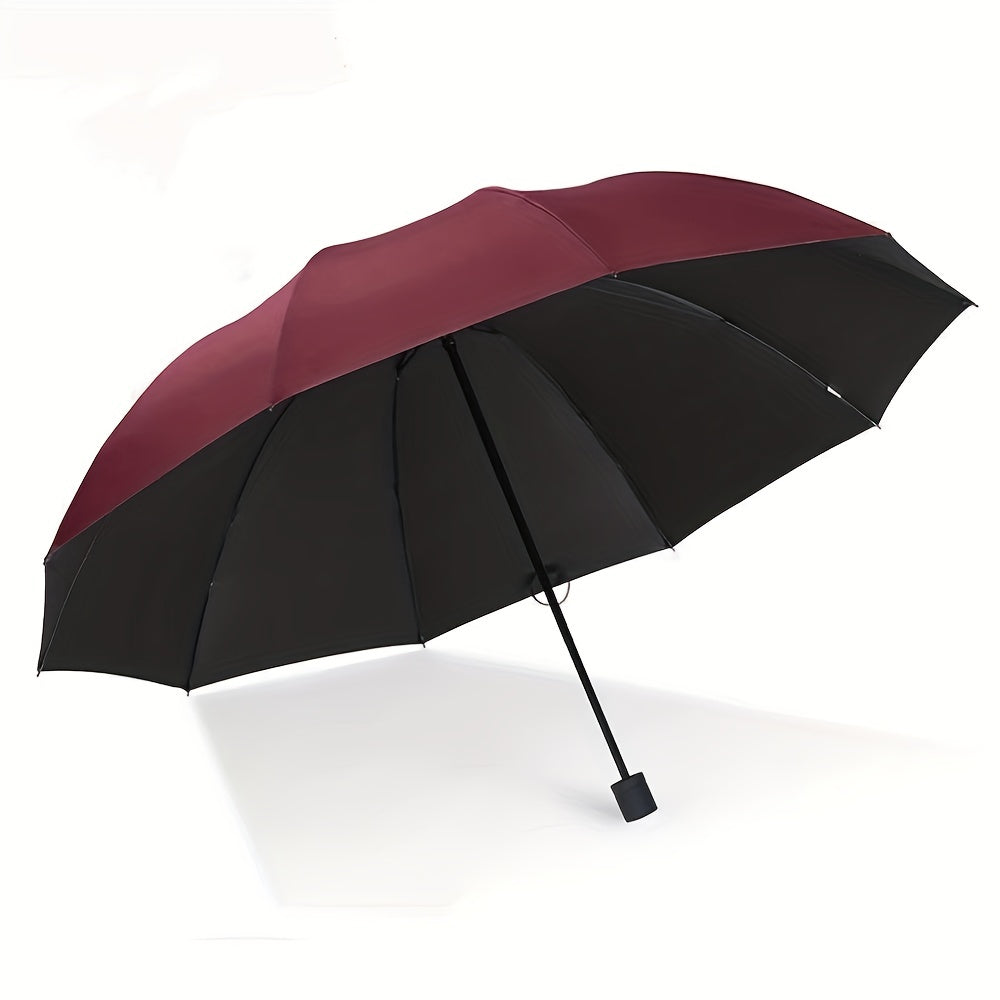 Oversized 3-Fold Business Umbrella for Men & Women