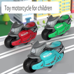 Motorcycle Inertial Toy Model Car Halloween Christmas Gift Boys Girls