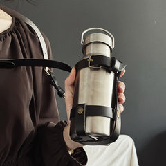 Crossbody Cup Cover for Coffee Cup Milk Tea Cup Holder Strap