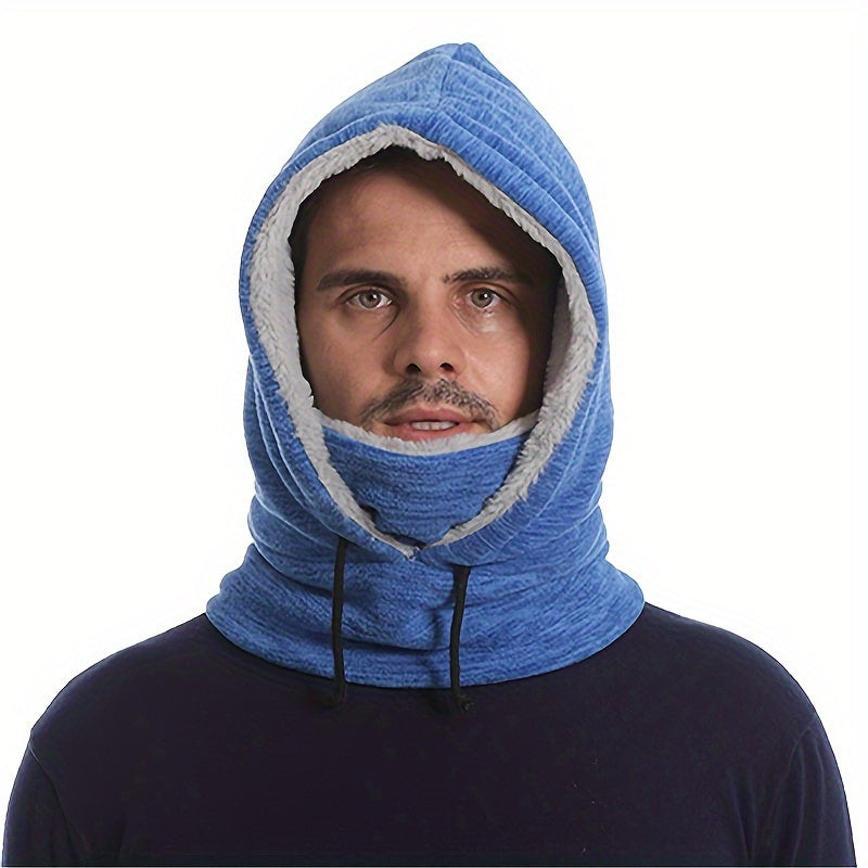 Winter Warm Hat With Face Cover for Men and Women