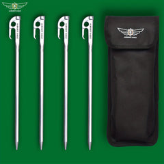 4pcs ALMIGHTY EAGLE 420 Stainless Steel Ground Nails