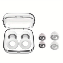 Quiet Ear Plugs Soft Reusable Silicone Earplugs For Sleep Nap