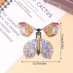 10 Pcs Magical Wind-Up Flying Butterfly Surprise Toys