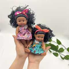 Soft Glue Doll with Multiple Hair Rings