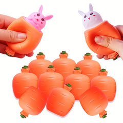 5 Carrot Rabbit Toys Easter Basket Stuffing Christmas Novelty Gadg