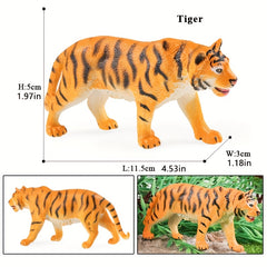 Realistic Wild Animal PVC Models Educational Jungle Safari Toys for Kids