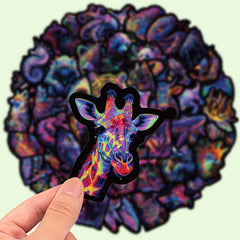 50 Pack Colorful Animal Stickers Vinyl Decals for Laptop Water Bottle Luggage