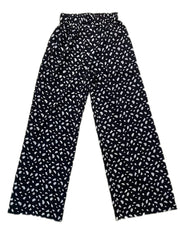 Crop Top & Wide Leg Pants Set Short Sleeve Outfit Women's Clothing