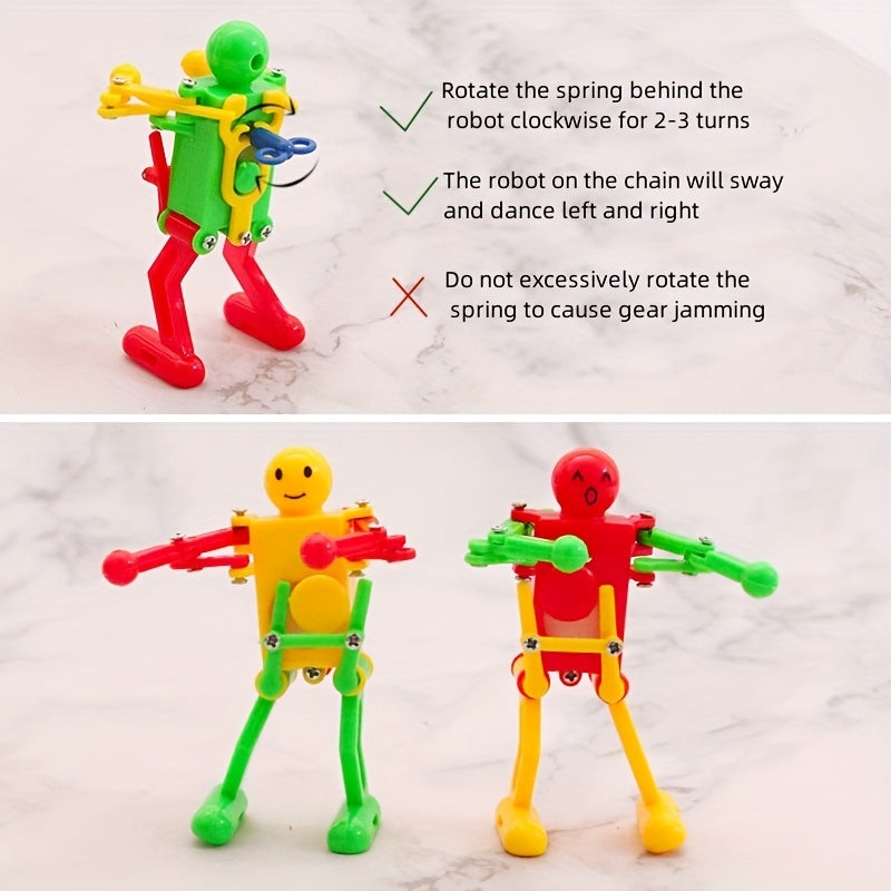 Swing Dancing Robot Toy - Wind Up, Beat Swinging