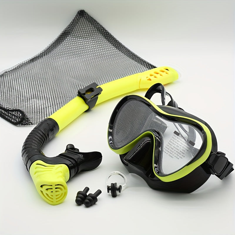 Professional Silicone Scuba Diving Mask And Breathing Tube