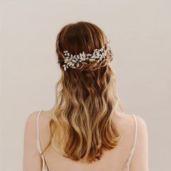 3pcs Crystal Hair Pin Head Jewelry U-shaped Hairpin Hair Accessories