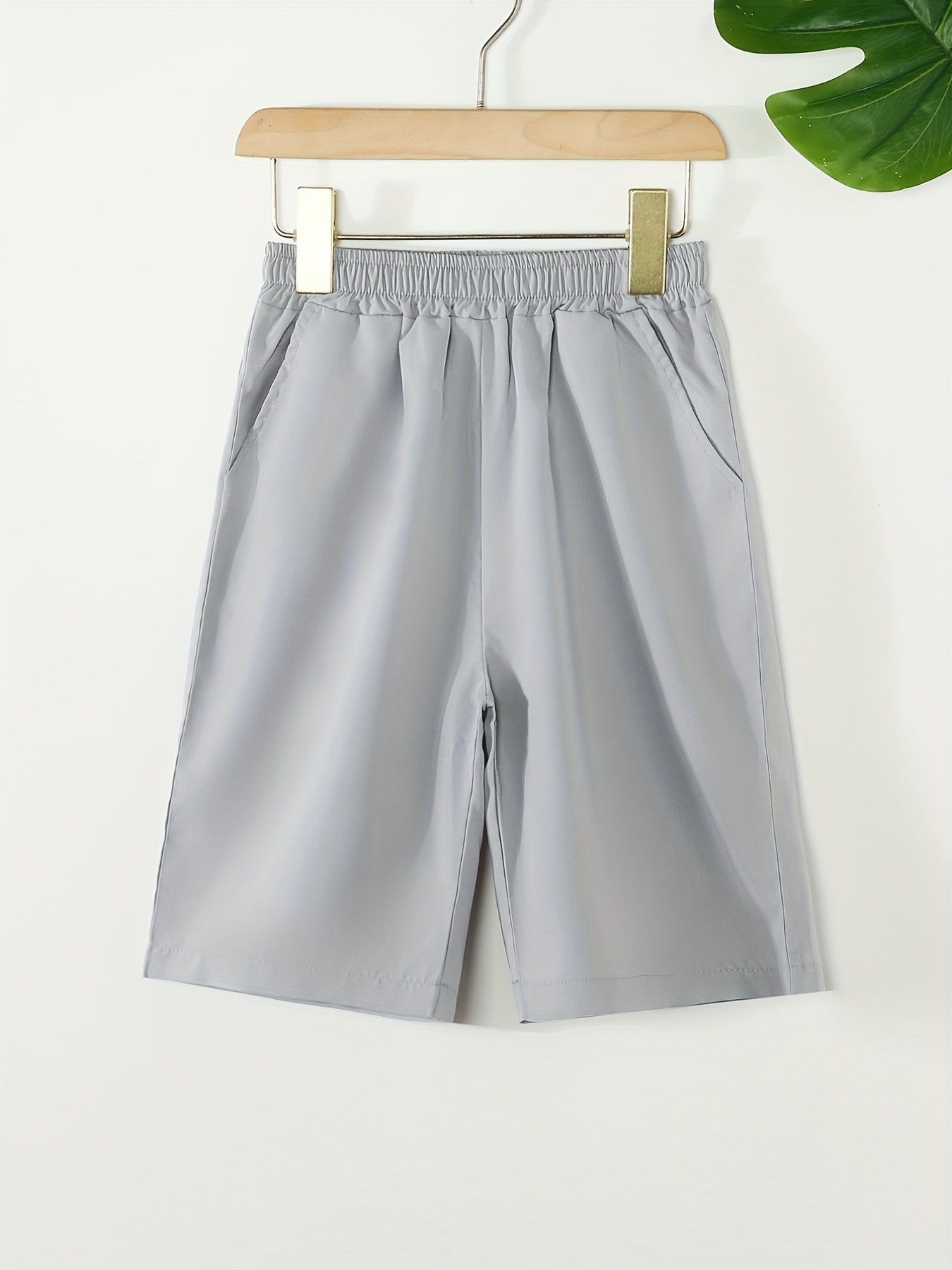 Boys Gym Workout Shorts Quick Dry Athletic Training Running Hiking Jogger