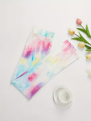Tie Dye Casual Yoga Pants Elastic Waist Women's Activewear