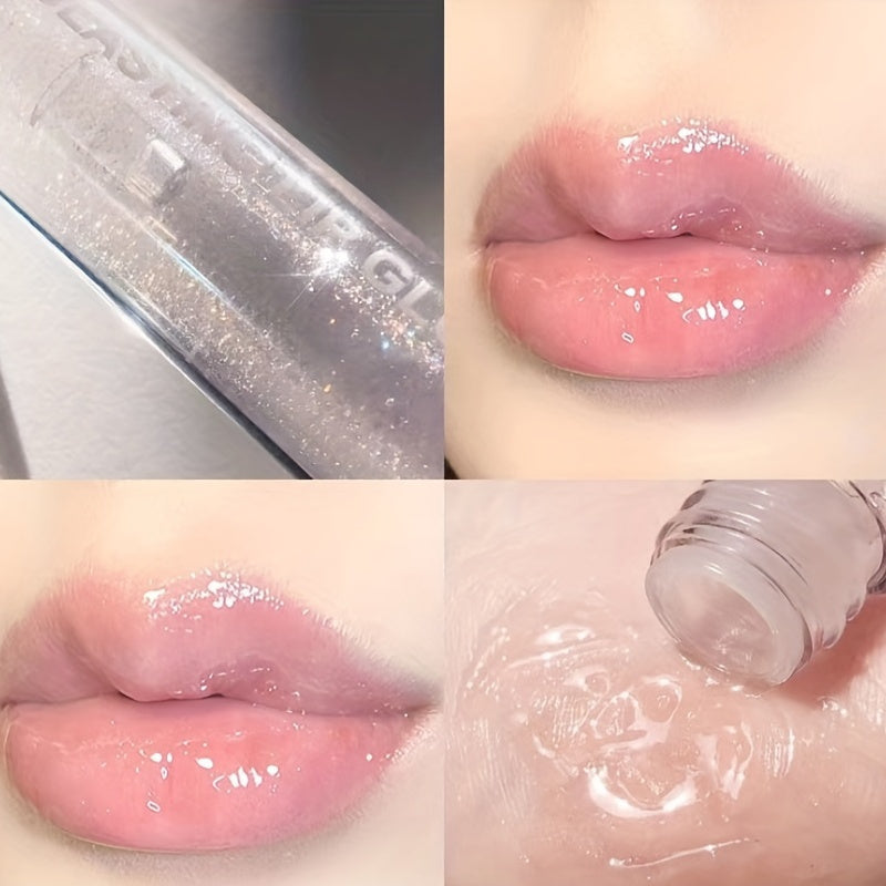 Shimmering Lip Gloss with Plumping Effect