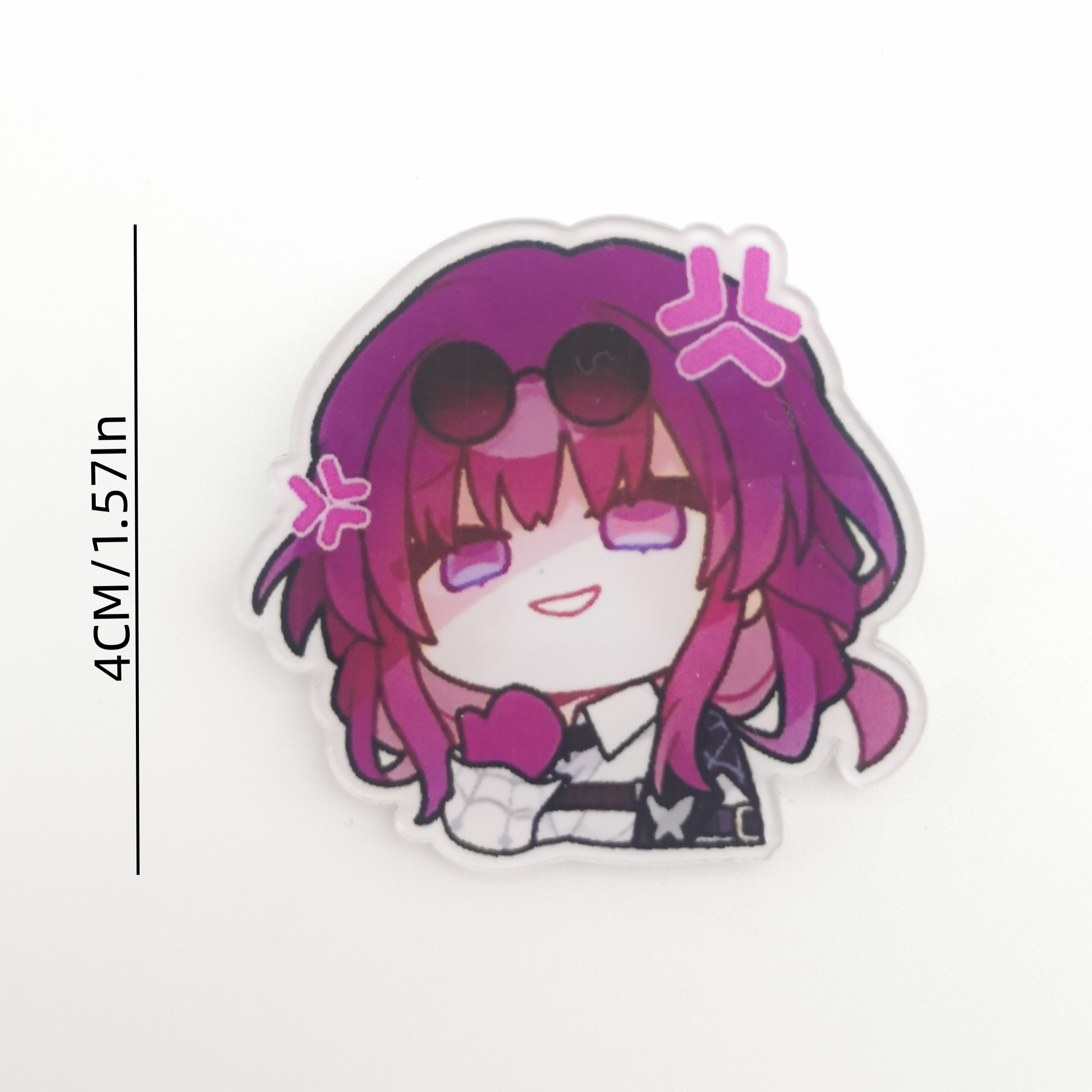 Cartoon Acrylic Brooches for Kids Clothing Pins