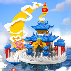 Chinese Architecture Building Blocks Set