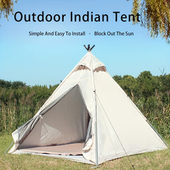 Easy Travel Tent Single Layer Waterproof Portable Tent Camping Hiking