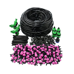 DIY Drip Irrigation System Automatic Watering Kit with 8 Hole Dripper Sprinkler