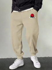 Men's Basketball Graphic Sweatpants Casual Stretch Joggers