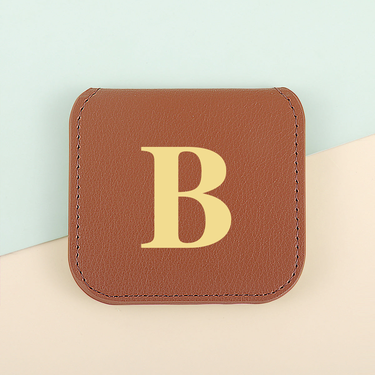 Portable Stainless Steel Makeup Mirror Compact Mirror