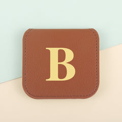 Portable Stainless Steel Makeup Mirror Compact Mirror