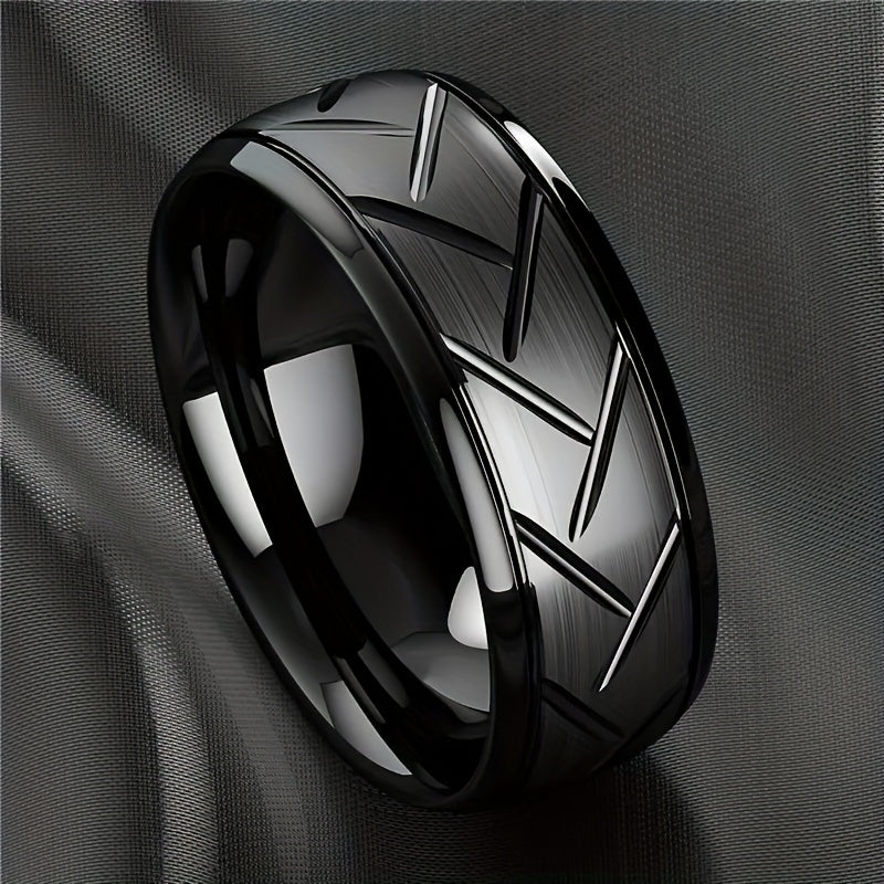 Men's Titanium Steel Ring Gift