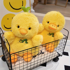 7 87in Yellow Duck and Chicken Plush Toy Soft Farm Animals Doll Funny Holiday