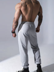 Men's Drawstring Joggers Sweatpants Loose Workout Running Pants