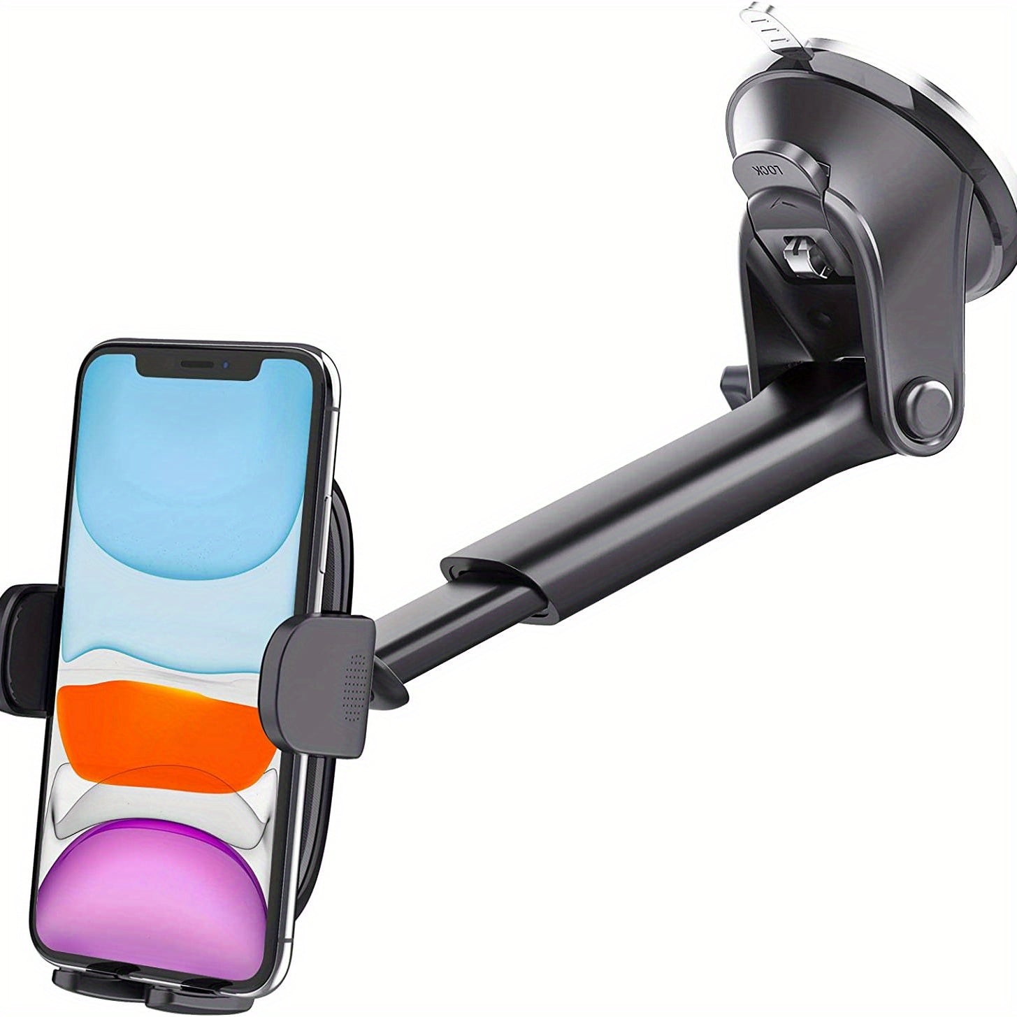 Suction Cup Car Phone Holder Mount with Ultra Sticky Gel Pad