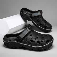 Men's Closed Toe Clogs Soft Sole Sandals Outdoor Garden Beach Shoes