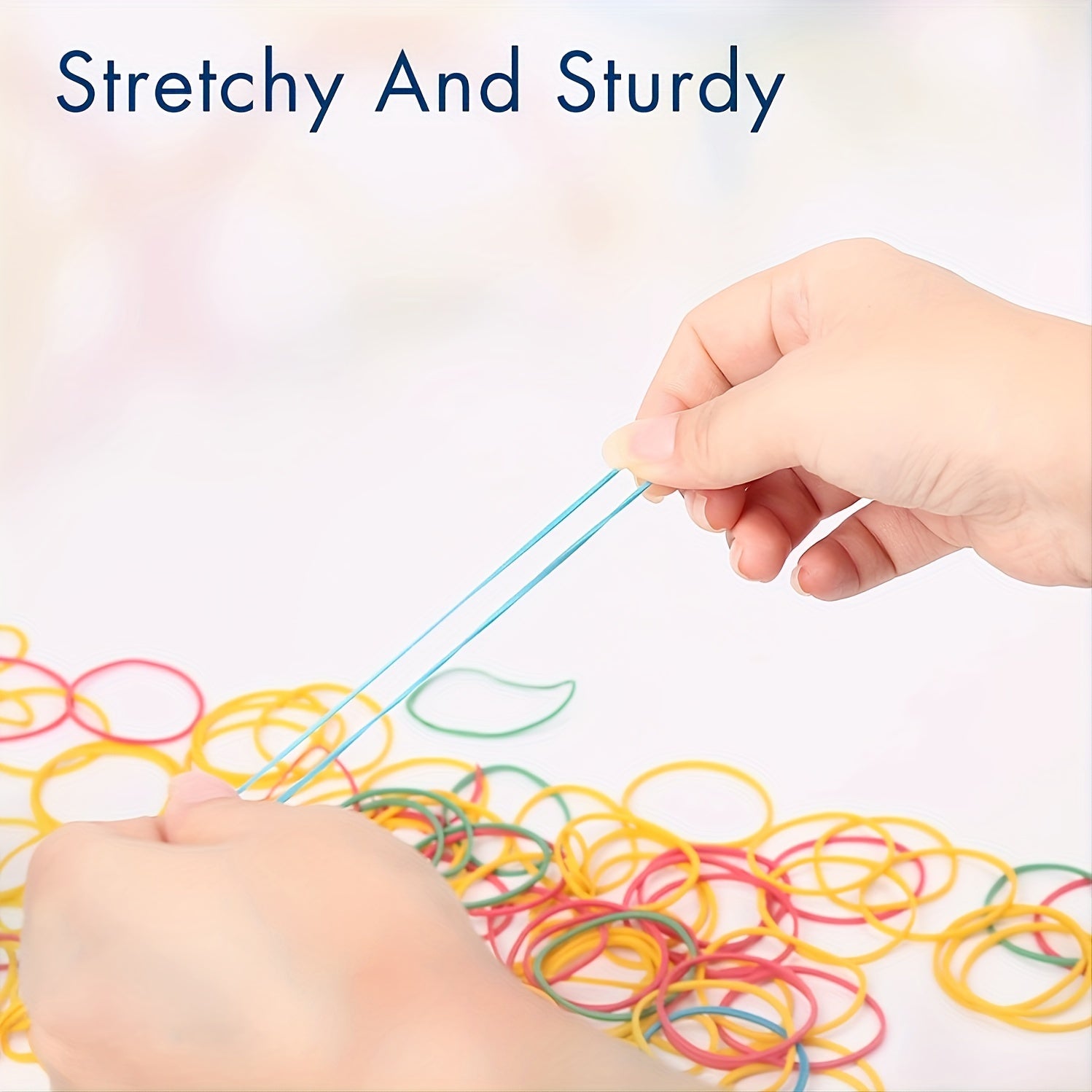 Colorful Rubber Bands Office Supplies Elastics Bands
