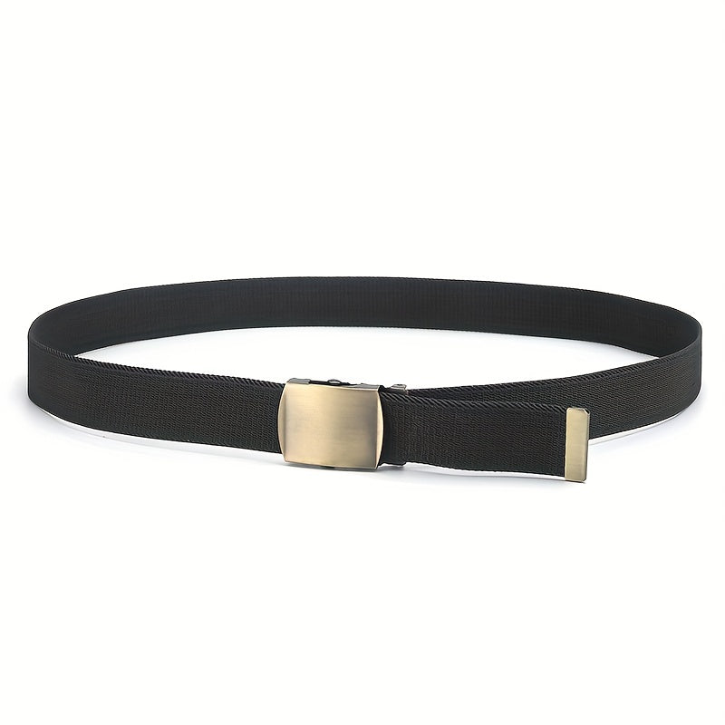 XL Elastic Buckle Belt High Elastic All Match Casual Style