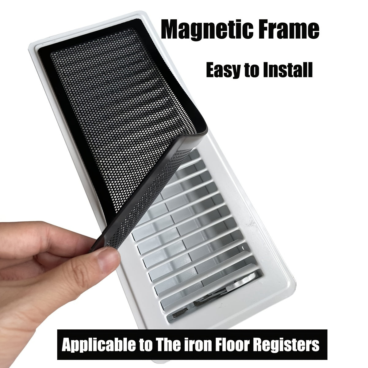 4pcs Magnetic Air Vent Filters for Wall Ceiling Floor Vents