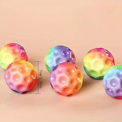 Extreme High Bouncing Space Ball Improve Hand-eye Coordination