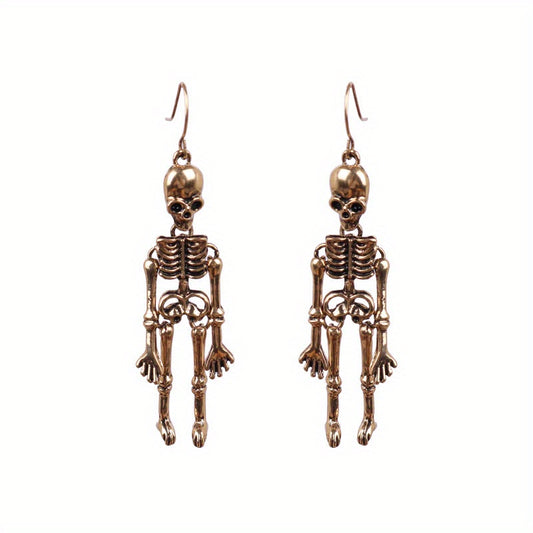 Metal Skull Charm Halloween Jewelry Gift