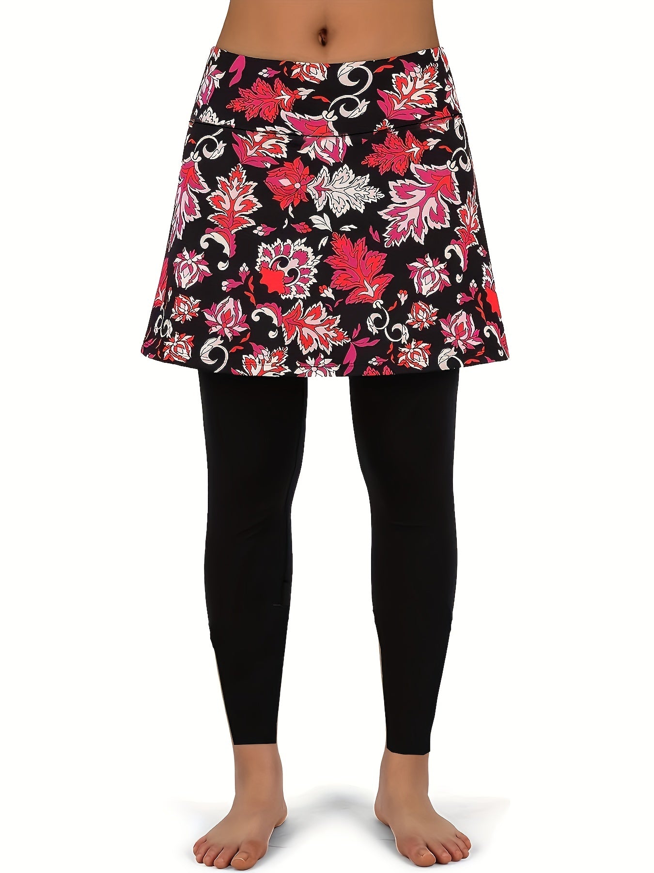 Floral Print Tennis Leggings