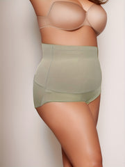 Solid Tummy Control High Rise Shapewear Panty