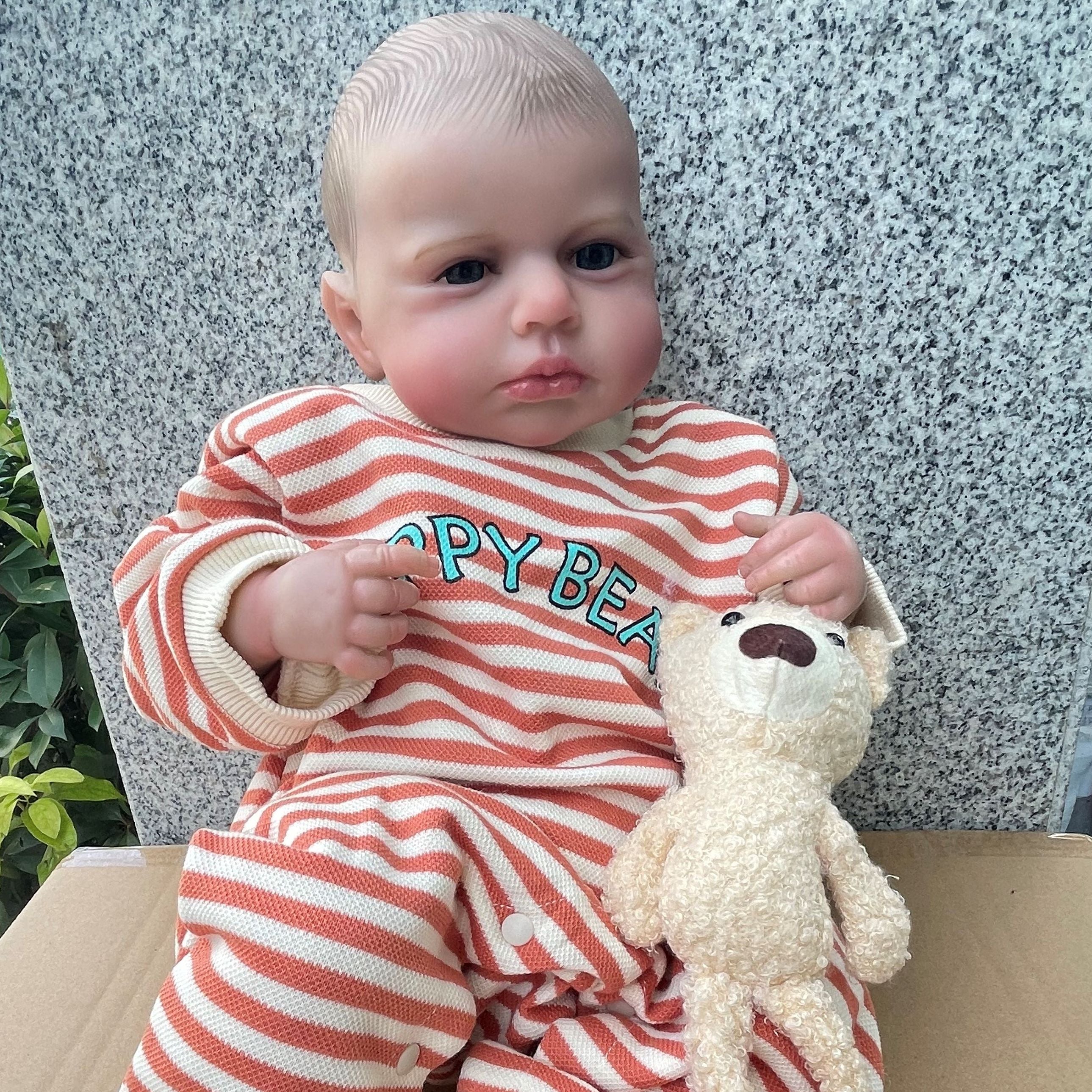 20-inch Newborn Baby Doll Lifelike Reborn Soft Touch Cuddly Doll