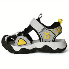 Kids' Non Slip Beach Sandals with Hook and Loop Fastener