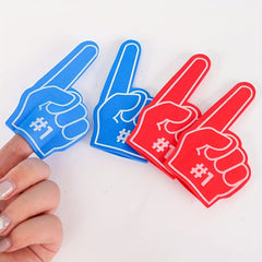 8pcs Cheerleading Props Sponge Finger Cover Gloves