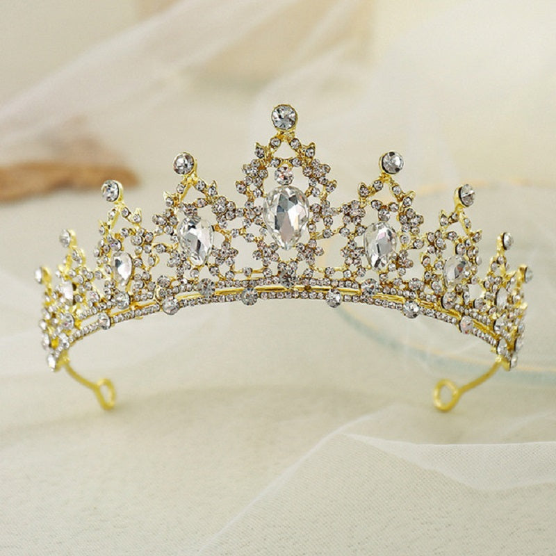 Rhinestone Crown Hairband Headband Bridal Wedding Party Decorations